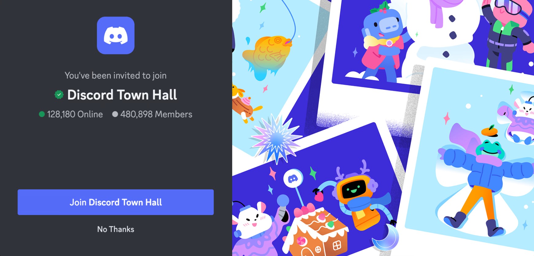 Monthly Town Hall Events visual