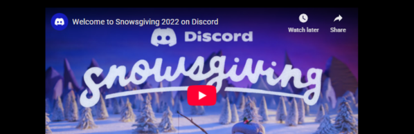 Town Hall Snowsgiving Takeover visual